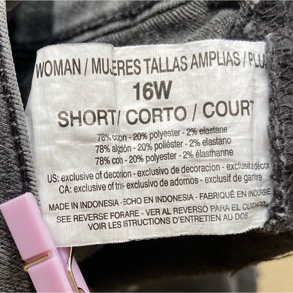 Well Worn Gloria Vanderbilt Sz-16/18 Petite Stylish Black Jeans w/Great Stretch🖤 - Picture 14 of 16